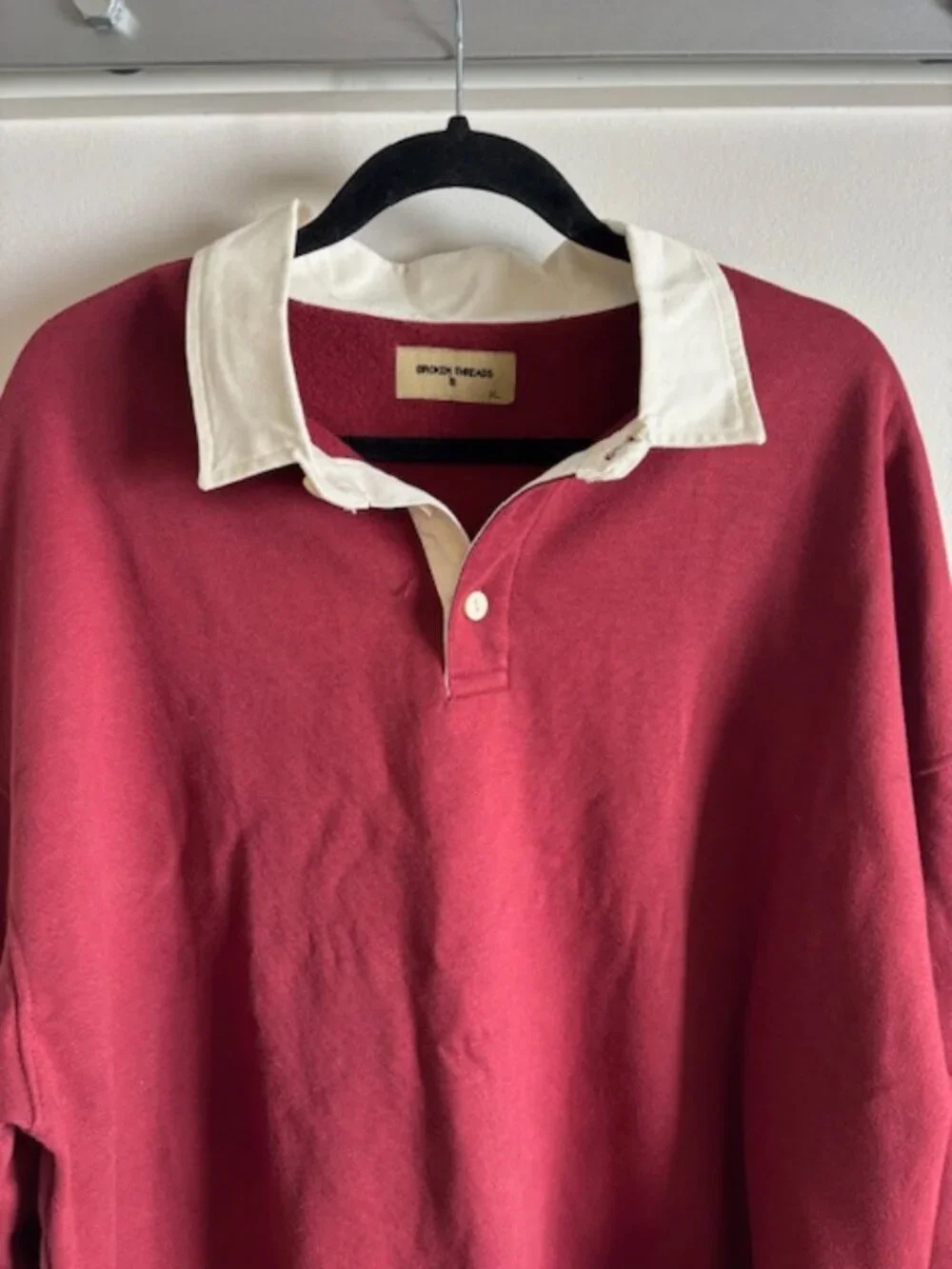 Broken Threads mens rugby style sweater - NWT XL